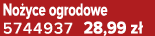 No yce ogrodowe 5744937 28,99 z 
